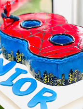 Spider-Man themed birthday cake by DICE & more