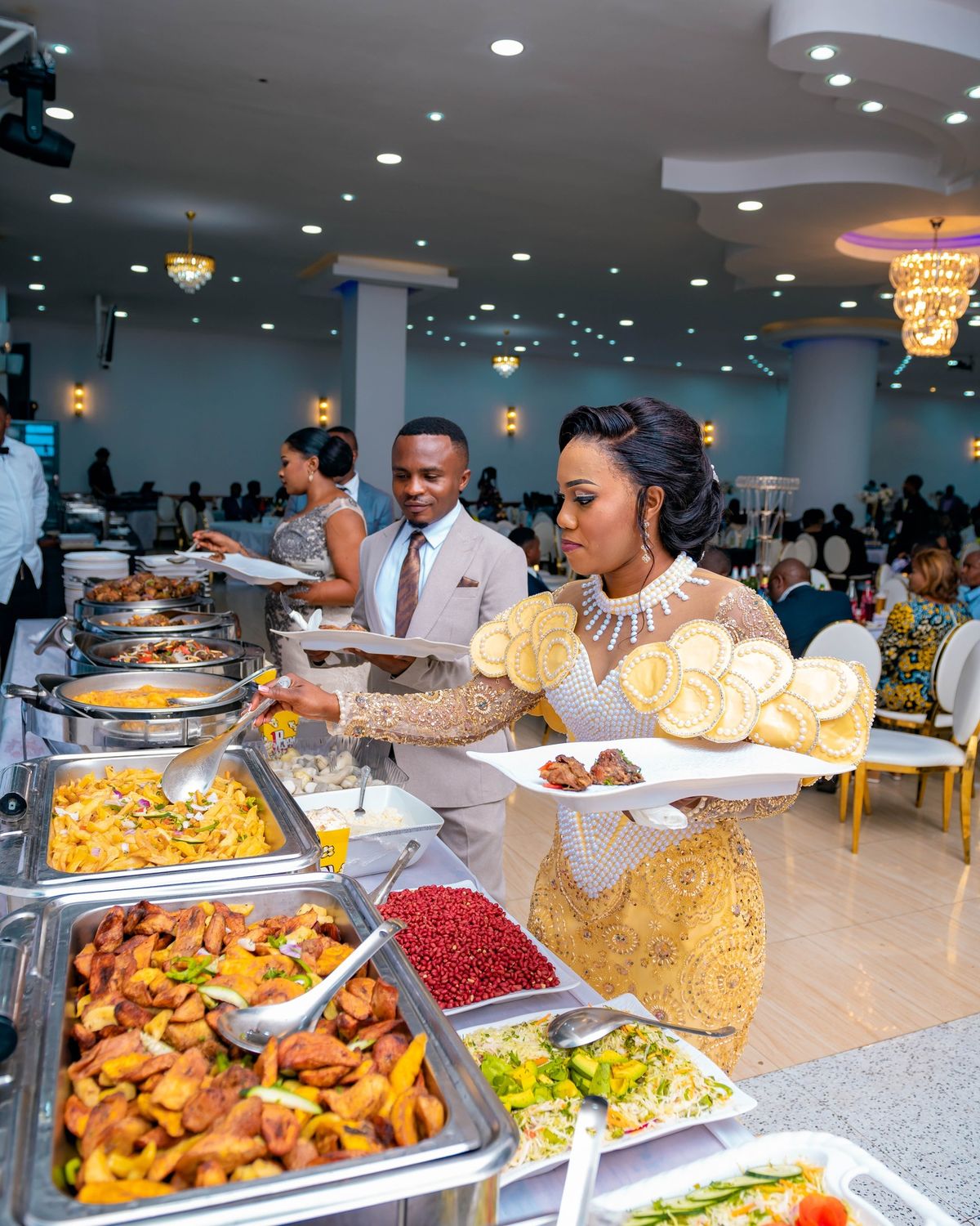 Catering buffet service by DICE & more