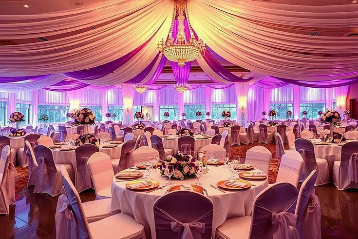 Event decor and setup by DICE & more